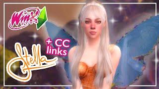 Stella from Winx Club in The Sims 4 (+ CC LINKS) 