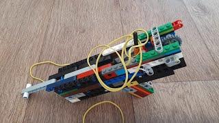 ПИСТОЛЕТ ИЗ LEGO TECHNIC (САМОДЕЛКА) СТРЕЛЯЕТ РЕЗИНКАМИ. ПОШАГОВАЯ СБОРКА