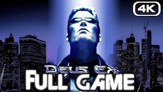 DEUS EX Gameplay Walkthrough FULL GAME (4K 60FPS) No Commentary