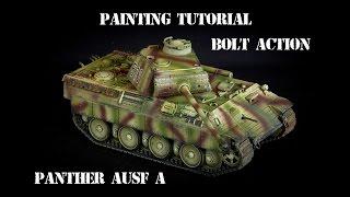 Painting Tutorial: Bolt Action Panther Ausf. A