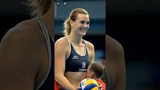 The World's Tallest Volleyball Player and Her Boyfriend's Sweetest... #HeightDifference #Volleyball