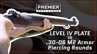 Premier Body Armor Fortis Level IV Body Armor Plate Test | Surviving .30-06 M2 Armor Piercing Rounds