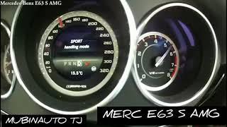 Mercedes E63 AMG разгон от 0 до 200