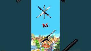 True triple katana vs all swords in blox fruits #bloxfruits