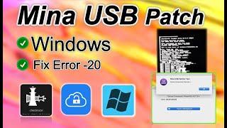 MINA USB PATCH for WINDOWS to Bypass iCLOUD