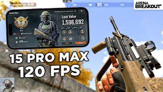 Next-Level Gaming: iPhone 15 Pro Max in Arena Breakout