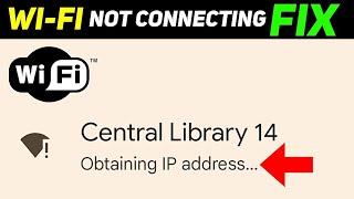 Wi-Fi Obtaining Ip Address Problem Solution || Wi-Fi Not Connecting Problem Android Fix 2024