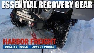 Essential Off-Road Recovery Gear from Harbor Freight