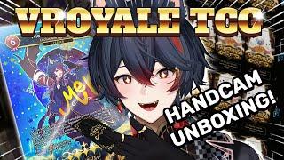 【HANDCAM】Opening VROYALE Packs!! Our New VTuber Trading Card Game! 