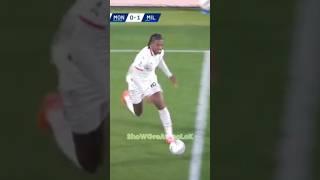 Raphael Leao dribbling #football #shorts #shortsfeed #edit