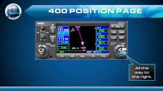 Garmin 400 430 IFR - Present Position