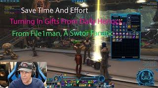 SWTOR- Tips Part 3 Turning In Companion Gifts With Minimum Time and Best Techniques