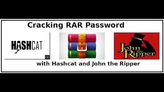 rar password cracking(john the ripper and hashcat)