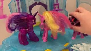 Кристальный замок My little pony Приезд тёти Старлайт