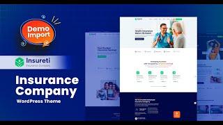 Insureti - Insurance Company WordPress Theme [One Click Demo Content Import]