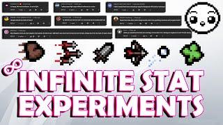 Further Infinite Stat Experiments - The Binding of Isaac Repentance