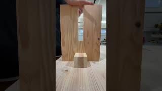 Made a faux through tenon on this 2x4 bench #woodworking #gerberdesignco #diy #furniture #joinery