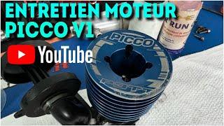 SERIE DE 3 VIDEOS DEMONTAGE MOTEUR PICCO V1 TEAM EDITION - Suite COURSE DES ARCS - ENTRETIEN MOTEUR