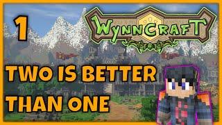 Wynncraft Ep 1 | Introducing Slythen to Wynncraft | Minecraft MMORPG Co-op Let's Play With Slythen