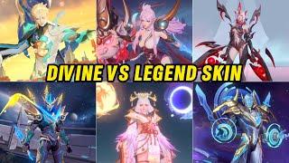 Divine vs. Legend Skin Showdown: MLBB vs. Arena of Valor - Ultra HD