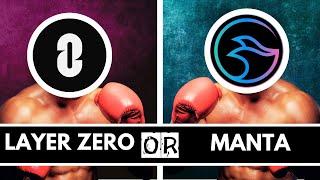 Layer Zero or Manta Network - Which one to buy? - Full Review & Coin Analysis - Price Prediction