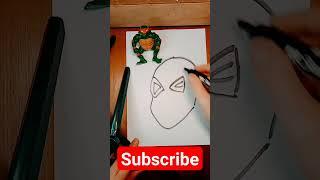 Spider-Man Drawing In 15 Seconds #shorts #spiderman #art #drawing #viral #youtube #youtubeshorts