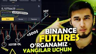 Earn $100 PER DAY on BINANCE FUTURES | Trading on Binance FUTURES