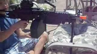 A&K M249 Para SAW *review and fire test*