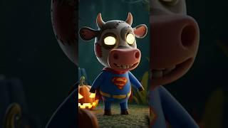 Halloween Superhero Farm Animal Sounds Song | Learn Farm Animal Names for Kids