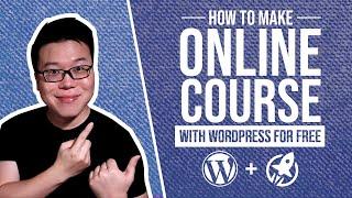 Create An Online Course With WordPress Free (Full LifterLMS Tutorial)