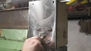 Autonomous vertical milling head on Russian milling NGF 110, subtotals - bolts, fasteners, fitting