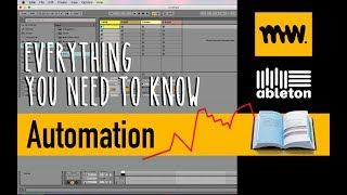 Automation - Everything you need to know // Ableton Live Manual // #32