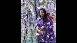 #signature_by_romana_bd এর #hand_embroidered_blouse ও #saree তে Tania Sultana     #shorts #ytshorts