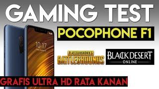 Gaming Test Xiaomi Pocophone F1 PUBG Mobile & Blackdesert Online!