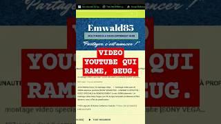 Resoudre Probleme Lecture Video YouTube qui Rame Beug Saccade