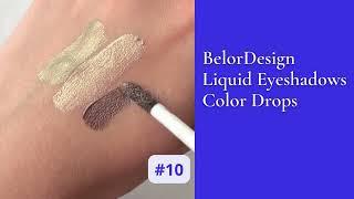 BelorDesign Liquid Eyeshadows Color Drops