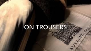 How to use a Brush on Trousers
