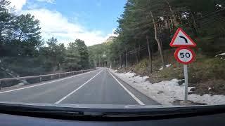 PUERTO DE NAVACERRADA EN 4K (Carreteras Secundarias)