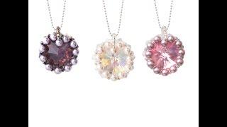 Kleshna Jewellery Amazing Amulet Swarovski Heart Bezel