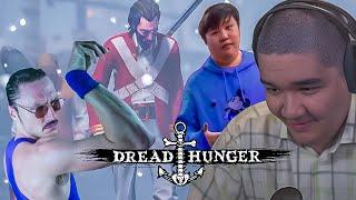 МУХАНДЖАН, ДЕД И АЛЬФАРАБИ ИГРАЮТ В ДРЕД ХАНГЕР l MUHANJAN DREAD HUNGER