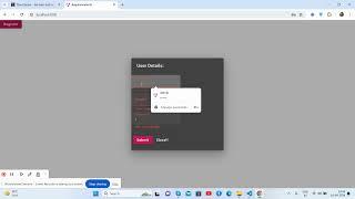 Angular 17 Material Popup Dialog Register Form with Validation Working Example