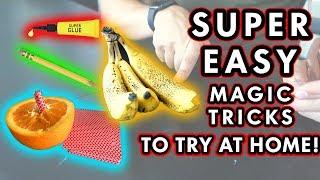 SUPER EASY MAGIC TRICKS FOR THE ABSOLUTE BEGINNER!