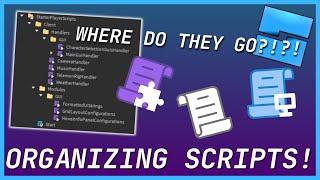 you SUCK at organizing scripts... Let's fix that!