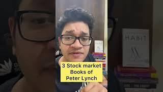 3 stock market investing books by Peter Lynch #stockmarket #investing #money #financialfreedom