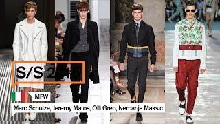 S/S 15 | Milan | Marc Schulze | Jeremy Matos | Olli Greb | Nemanja Maksic