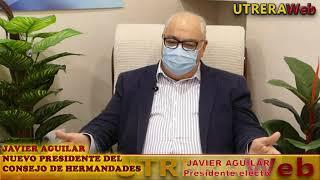 UTRERAWeb ENTREVISTA AL NUEVO PRESIDENTE DEL CONSEJO DE HERMANDADES DE UTRERA, JAVIER AGUILAR