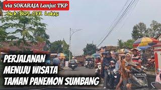 Perjalanan mnuju Wisata Taman Panemon Sumbang~Viral Kolam Rnangnya luas konsep Pantai ditengah taman