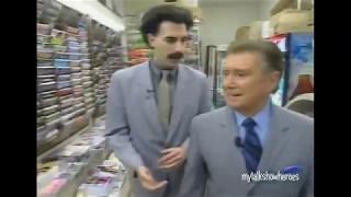 BORAT DOES NEW YORK with REGIS