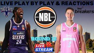 Adelaide 36ers vs New Zealand Breakers I NBL Live I Play By Play & Fan Reactions