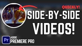 How to Put Two Videos Side by Side in Adobe Premiere Pro (2025 Tutorial!)